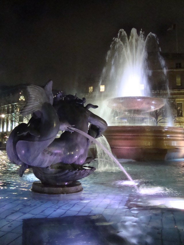Fountain at Trafalgar Square