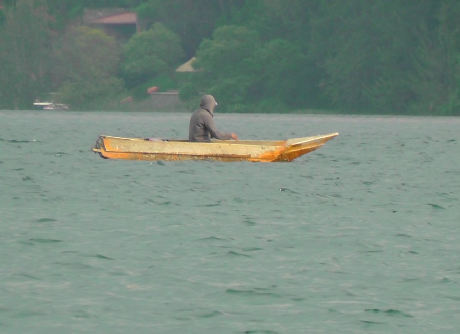 lake atitlan, guatemala, wooden boat, travel, travelogue, ailsa prideaux-mooney