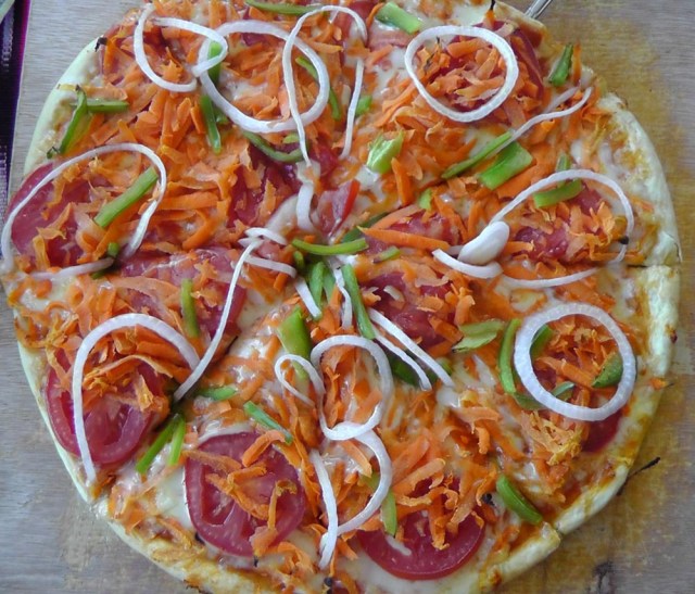 carrot pizza
