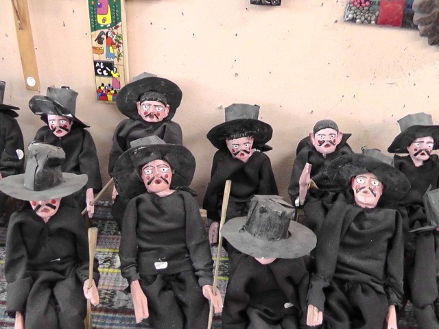 A group of drunkard gods waiting for a lit cigarette.