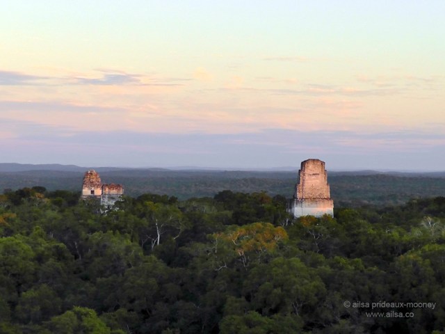 stone temples, tikal, mayan ruins, maya, ancient temples, guatemala, travel, travelogue, ailsa prideaux- mooney, photography