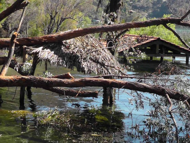 submerged building san marcos