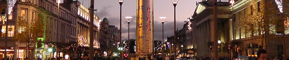 the spire, dublin, ireland, travel, travelogue