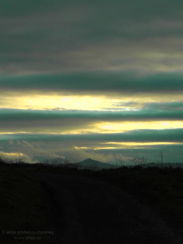 irish-blue-sky ireland blue gold sky howth head