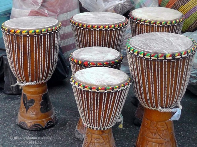 street market drums