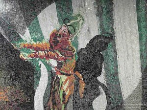 subway art new york 34th penn station