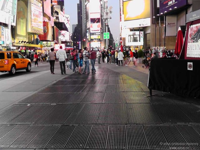 Times Square's secret sound installation, sound installation, max neuhaus, times square
