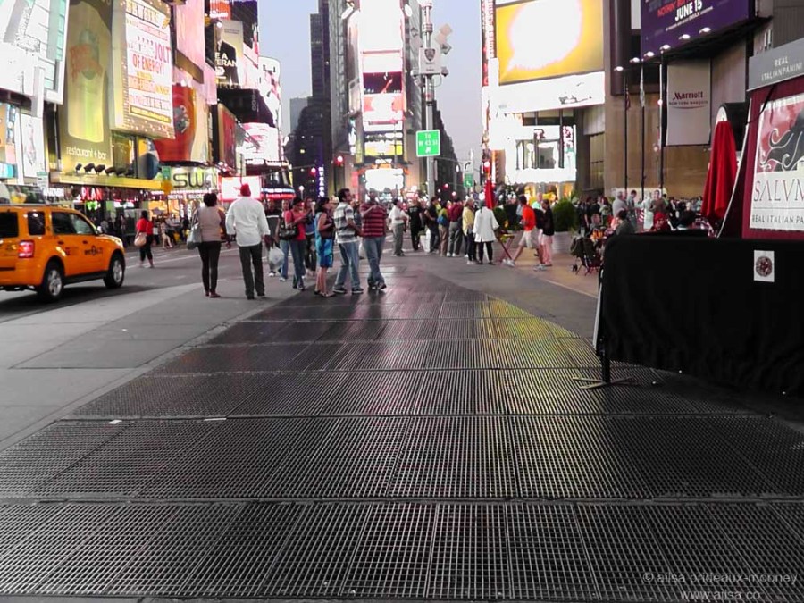 Times Square's secret sound installation, sound installation, max neuhaus, times square