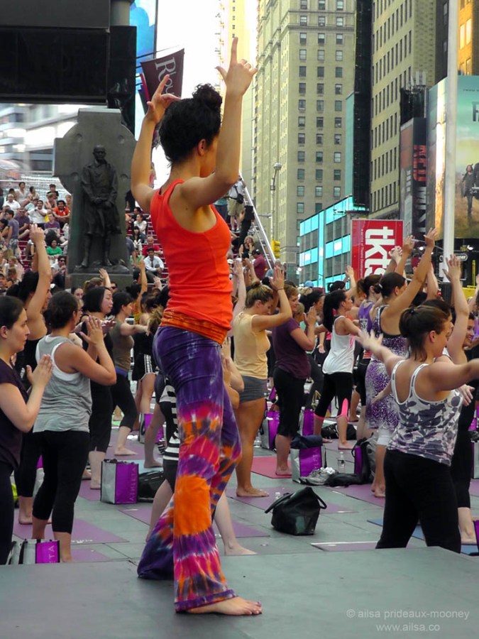 summer solstice new york times square