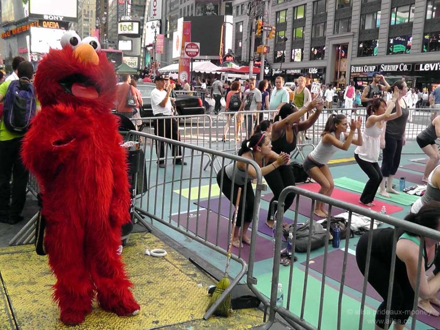 summer solstice new york times square
