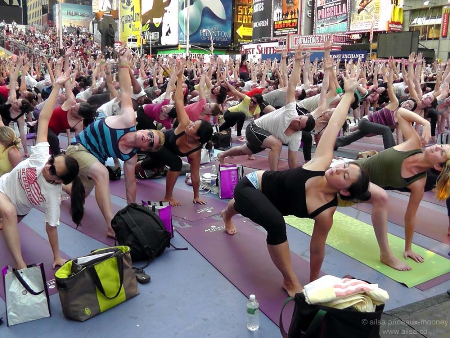 summer solstice new york times square