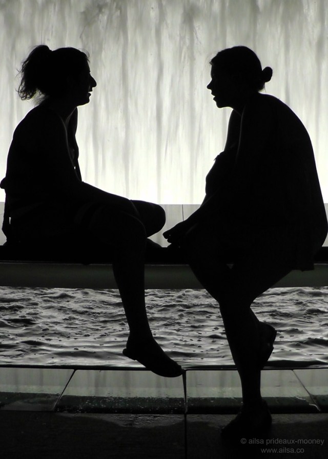 silhouette fountain lincoln center new york