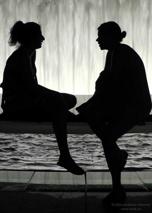silhouette fountain lincoln center new york