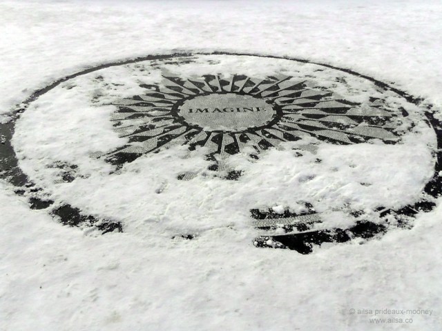 imagine john lennon peace snow strawberry fields