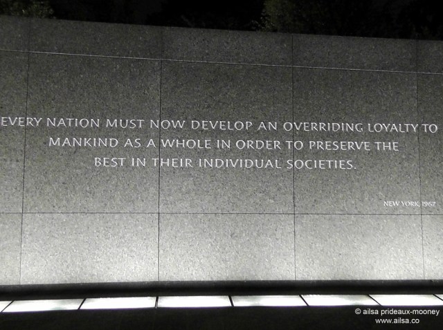 martin luther king quote washington dc memorial