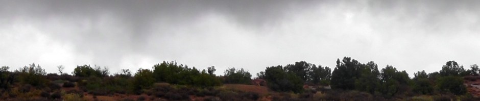 arches national park utah monsoon fog