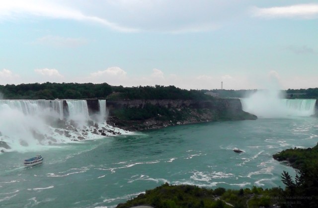niagara falls rainbow horseshoe bridal veil american canadian us road trip usa canada