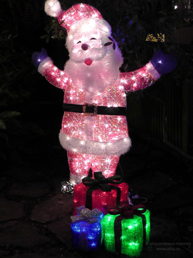 candy cane lane seattle washington us usa america christmas holidays lights