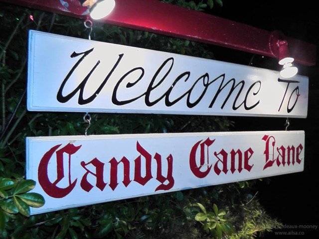 candy cane lane seattle washington us usa america christmas holidays lights