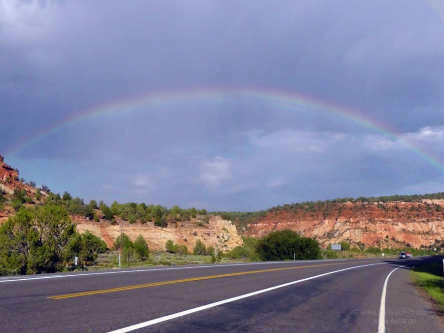 rainbow kanab utah road trip