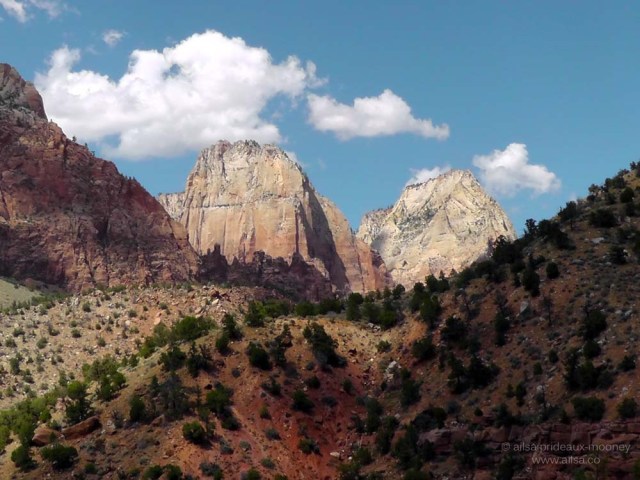 zion national park utah road trip driving utah us usa america canyon valley peak monolith