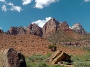 zion canyon national park utah peaks mountains valleys monoliths vista panorama road trip us usa america driving