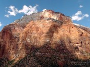 zion national park peak monolith canyon utah road trip us usa america driving