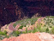 zion national park road brown utah trip us usa america driving
