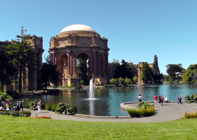 palace of fine arts san francisco us usa america road trip