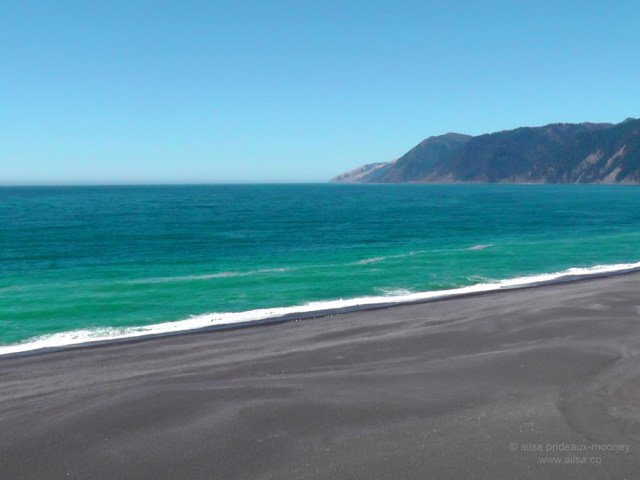 lost coast, black sands, beach, california, travel, photography, ailsa prideaux-mooney, travelogue
