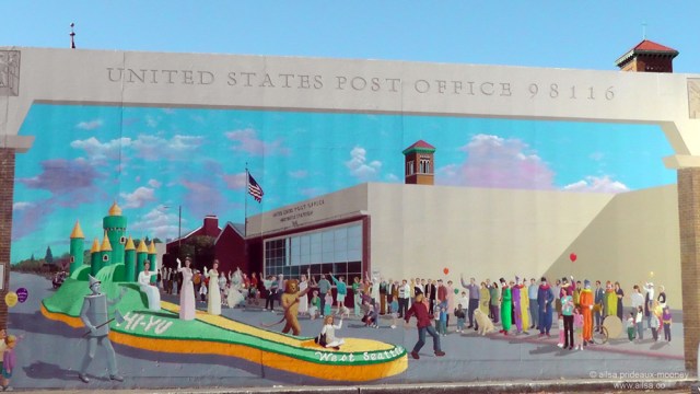 west seattle murals, travel, photography, ailsa prideaux-mooney, travelogue