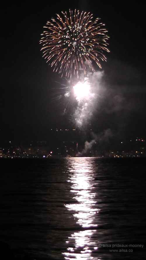seattle, independence day, 4th of july, fireworks, ailsa prideaux-mooney, travel, travelogue