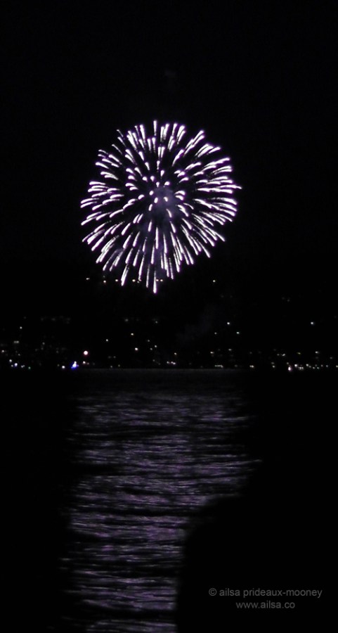 4th of july, fireworks, seattle, magnuson park, travel, travelogue, ailsa prideaux-mooney