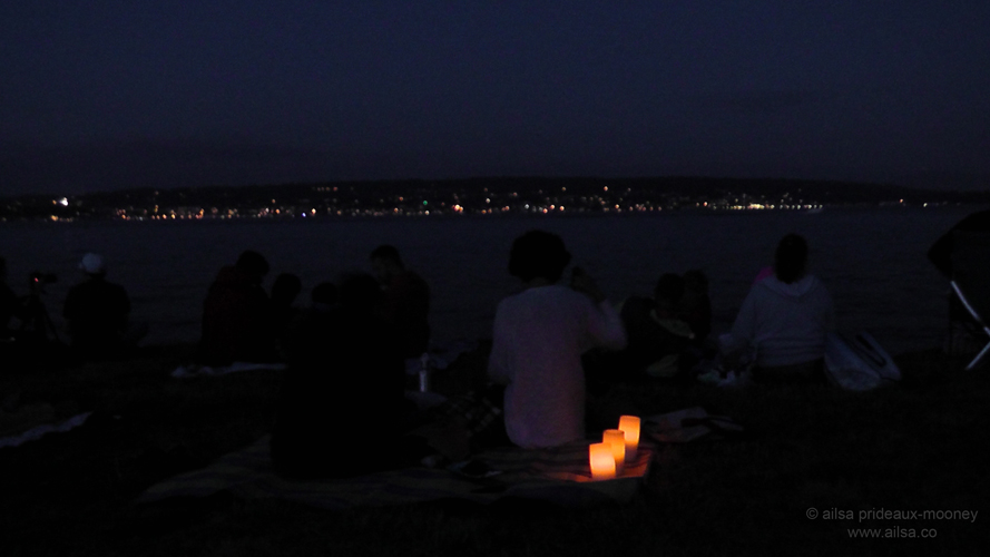 4th of july, fireworks, seattle, magnuson park, travel, travelogue, ailsa prideaux-mooney