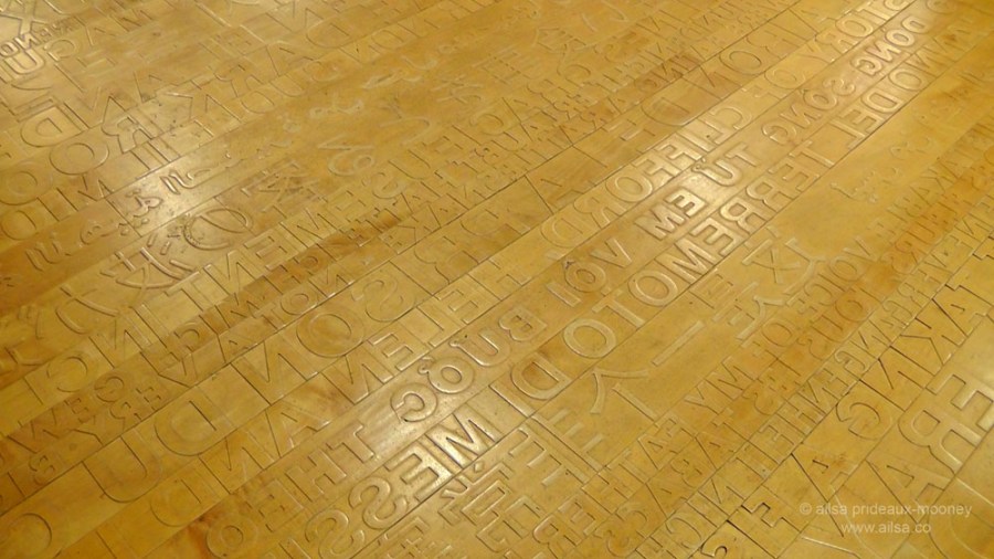 lew floor, seattle public library, architecture, travel, photography, ailsa prideaux-mooney. Rem Koolhaas, Ann Hamilton, tongue and groove floor,