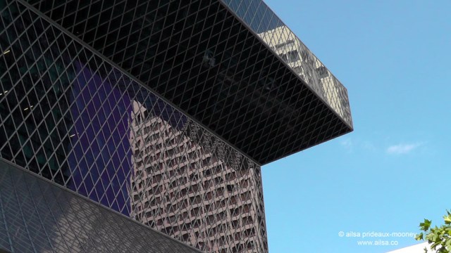 seattle public library, architecture, travel, photography, ailsa prideaux-mooney. Rem Koolhaas