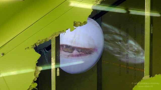 seattle public library, architecture, travel, photography, ailsa prideaux-mooney. Rem Koolhaas, Tony Oursler, video installation, art