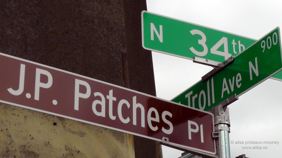 billy goats gruff, fremont troll, seattle, washington, usa, travel, photography, ailsa prideaux-mooney