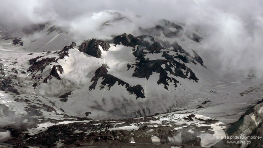 mount st helens, boundary trail, devils elbow, johnston ridge observatory, washington state, seattle, hiking, travel, travelogue, photography, ailsa prideaux-mooney, glacier