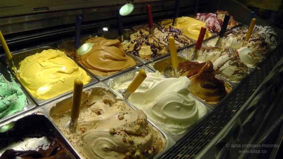 gelato, rome, italy, travel, travelogue, ailsa prideaux-mooney