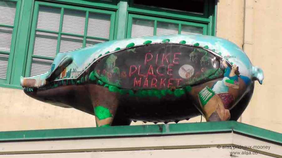 pike place market, seattle, travel, travelogue, ailsa prideaux-mooney,