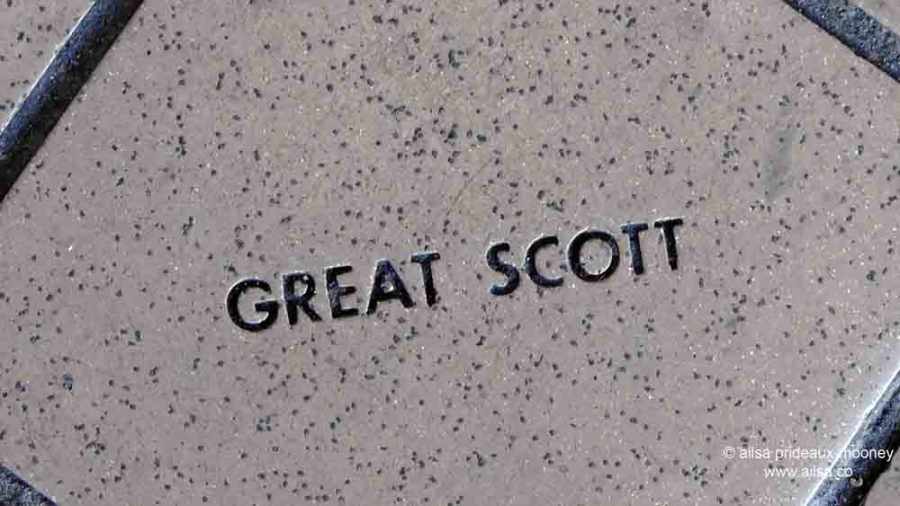 pike place market, seattle, travel, travelogue, ailsa prideaux-mooney, tiles, floor tiles, famous names