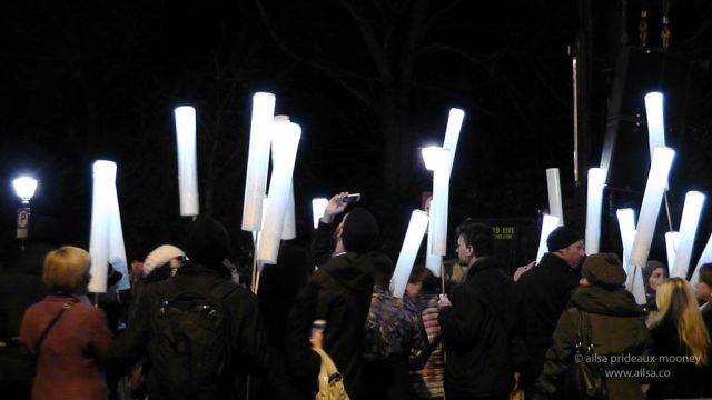 dublin, new year's eve, people's procession of light, procession of light, travel, travelogue, ailsa prideaux-mooney