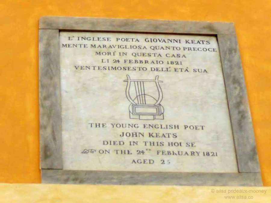 rome, italy, travel, literati, grand tour, photography, travelogue, travel, ailsa prideaux-mooney, keats shelley house, keats shelley museum, spanish steps