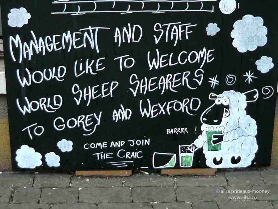 sheep olympics, golden shears, gorey, wexford, ireland, travel, travelogue, ailsa prideaux-mooney