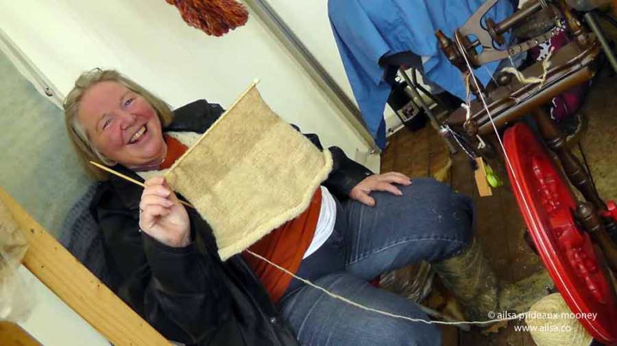 sheep olympics, golden shears, gorey, wexford, ireland, travel, travelogue, ailsa prideaux-mooney, spinning wool