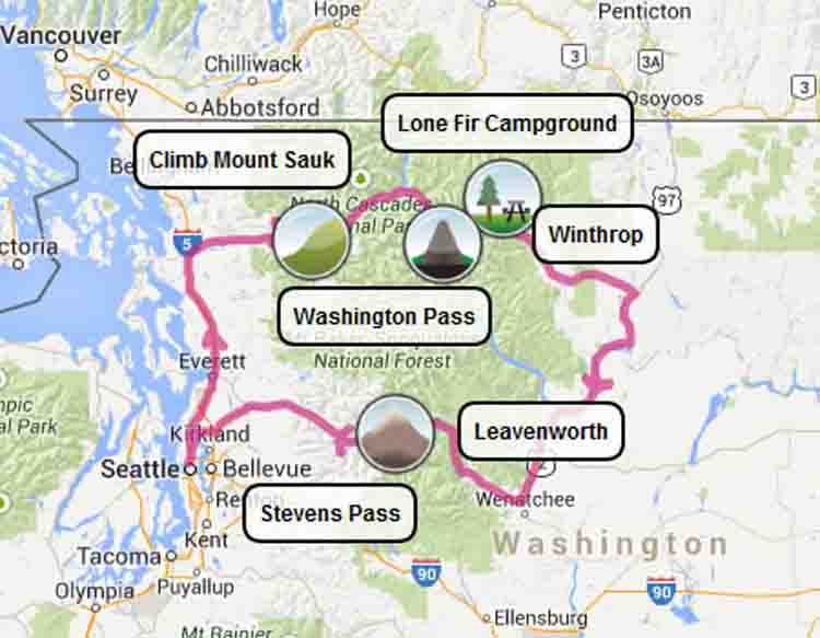 north cascades, mount sauk, north cascades loop, north cascades national park, washington, travel, travelogue, road trip, ailsa prideaux-mooney