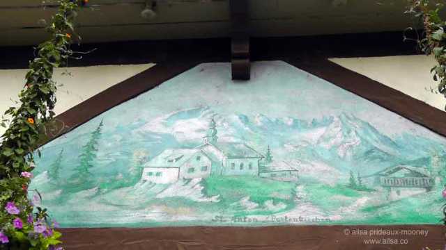 north cascades loop, leavenworth, washington, Bavarian village, travel, travelogue, Ailsa Prideaux-Mooney, mural