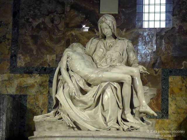 vatican city, st peter's basilica, rome, italy, travel, travelogue, ailsa prideaux-mooney, la pieta, michelangelo