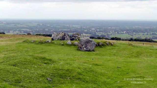 loughcrew, cairn, burial chamber, passage tomb, megalithic, neolithic, county meath, Sliabh na Caillí, travel, Ireland, travelogue, Ailsa Prideaux-Mooney